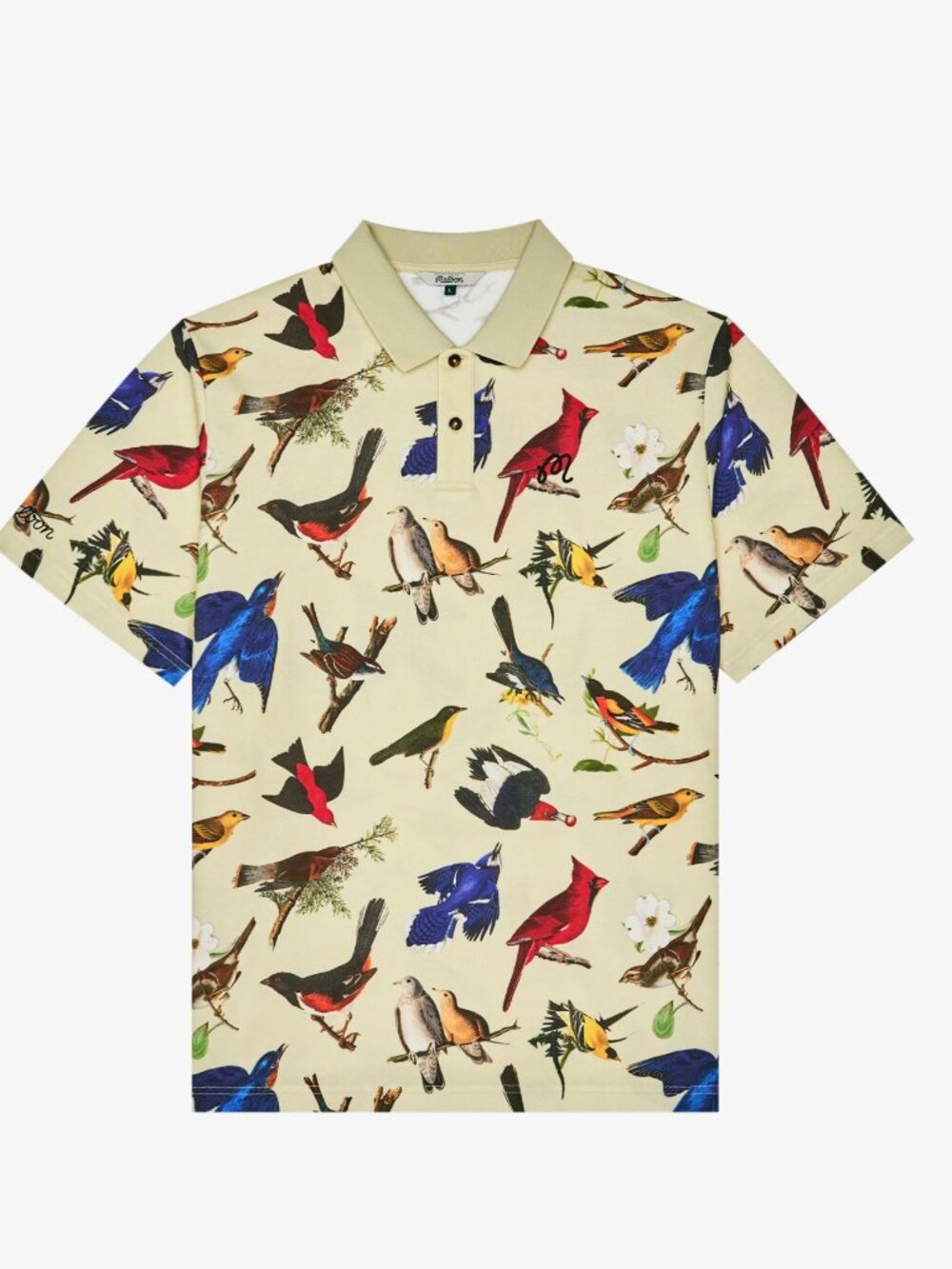 Malbon Birds of Georgia Polo